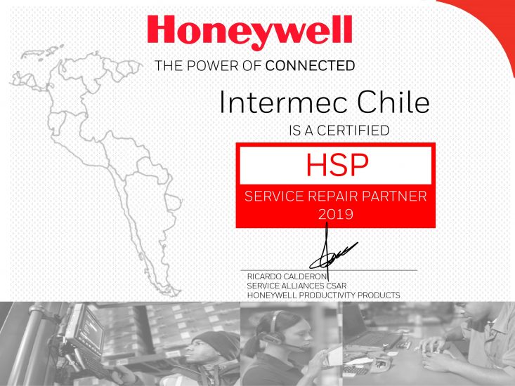 Certificado HSP Intermec Chile